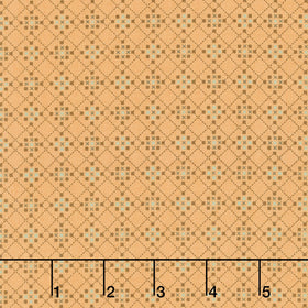 Harvest Thyme - Waffle Weave Pumpkin Yardage