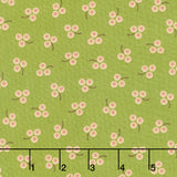 Harvest Thyme - Berry Bliss Sage Green Yardage