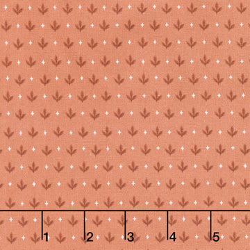 Harvest Thyme - Falling Leaves Terracotta Yardage