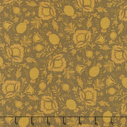 Every Heart Beats True - Pineapple Grove Toast Yardage