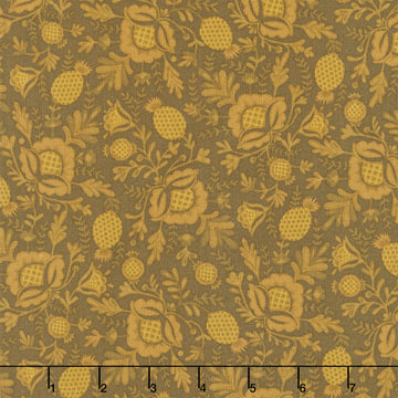 Every Heart Beats True - Pineapple Grove Toast Yardage