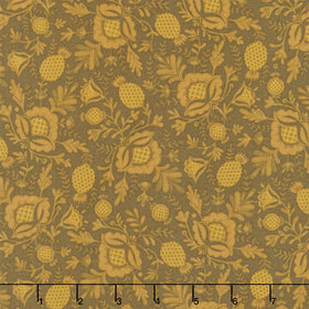 Every Heart Beats True - Pineapple Grove Toast Yardage