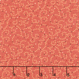 Every Heart Beats True - Sprigs and Stars Salmon Yardage