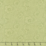Every Heart Beats True - Paisley Patch Sage Yardage