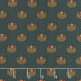 Every Heart Beats True - Midnight Sky Onyx Yardage