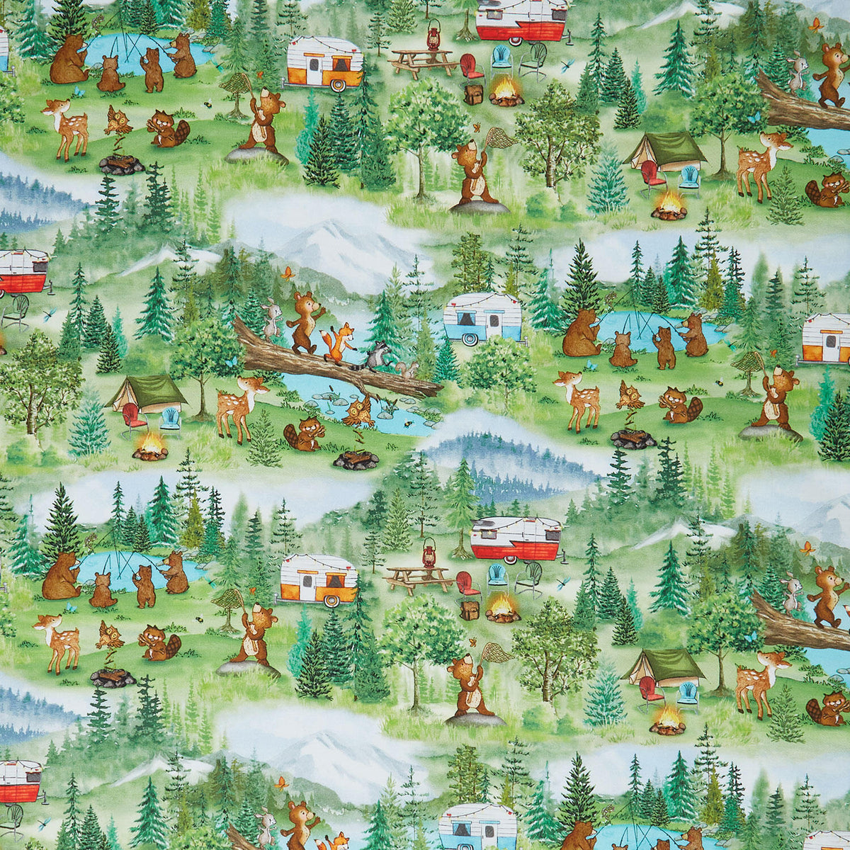 Happy Campers - Camp Scenic Green Yardage