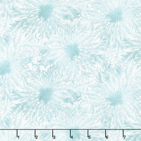 Magical Winter Woodlands - Frosty Snowflakes & Swirls Cream Yardage