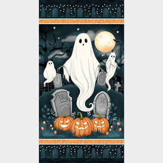 Ghosts in the Graveyard - Ghost Glow in the Dark Multi Panel