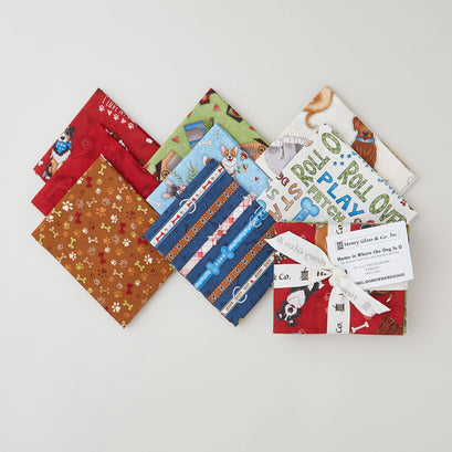 Home is Where the Dogs Is Fat Quarter Bundle