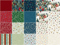 Nordic Holiday Village Fat Quarter Bundle