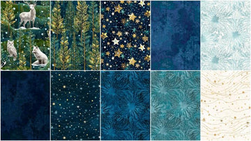 Magical Winter Woodlands Fat Quarter Bundle