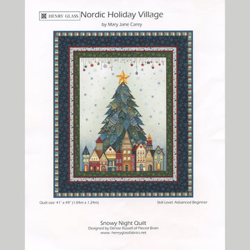 Snowy Night Quilt Kit
