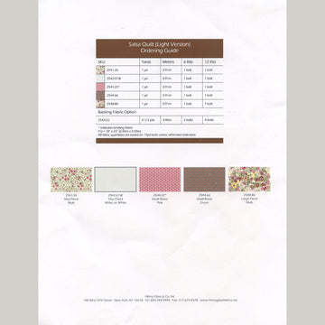 Cinnamon Stick Salsa Quilt Kit