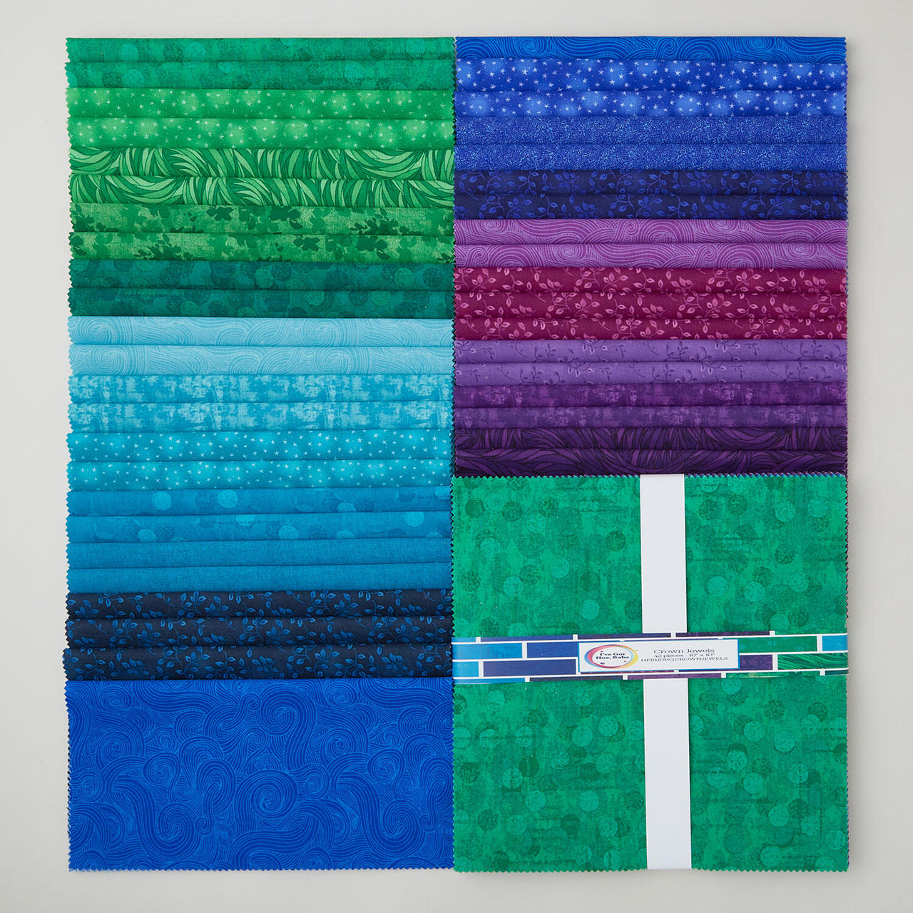 I've Got Hue, Babe - Crown Jewels 10" Squares