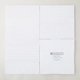 Quilter's Flour Favorites White On White 10" Squares