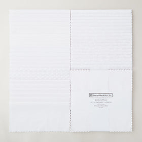 Quilter's Flour Favorites White On White 10" Squares