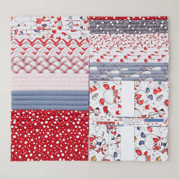Snow Folks 10" Squares