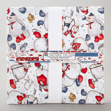 Snow Folks 10" Squares