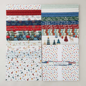 Nordic Holiday Village 10" Squares
