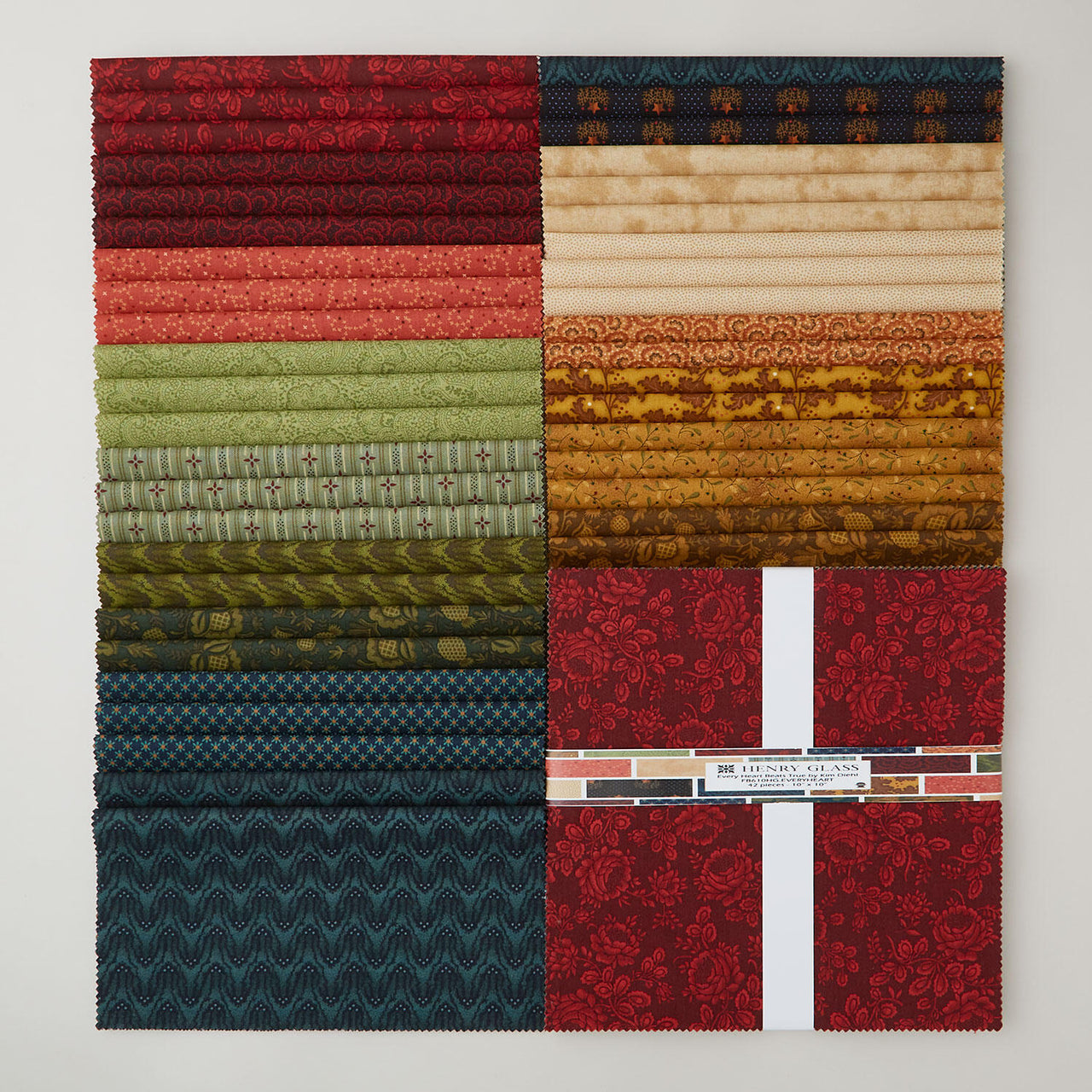 Every Heart Beats True 10" Squares