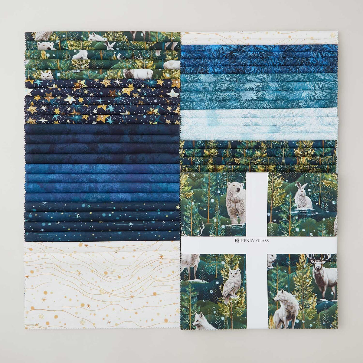 Magical Winter Woodlands 10" Squares