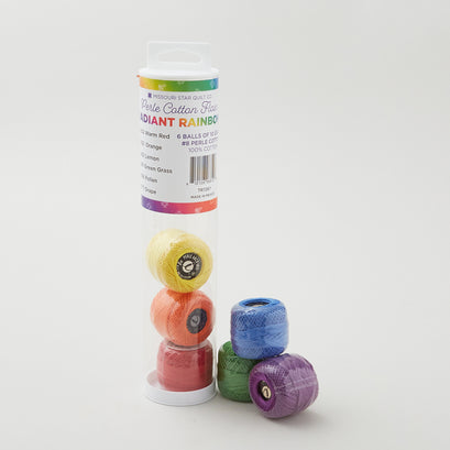 Missouri Star Rainbow Perle Cotton Floss Pack