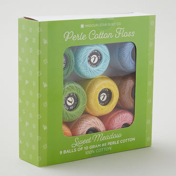 Missouri Star Sweet Meadow Perle Cotton Floss Pack