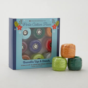 Missouri Star Bundle Up and Stitch Perle Cotton Floss Pack
