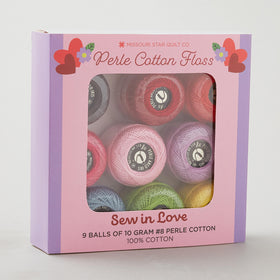 Missouri Star Sew in Love Perle Cotton Floss Pack