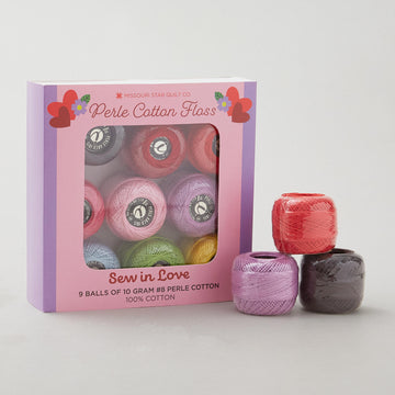 Missouri Star Sew in Love Perle Cotton Floss Pack