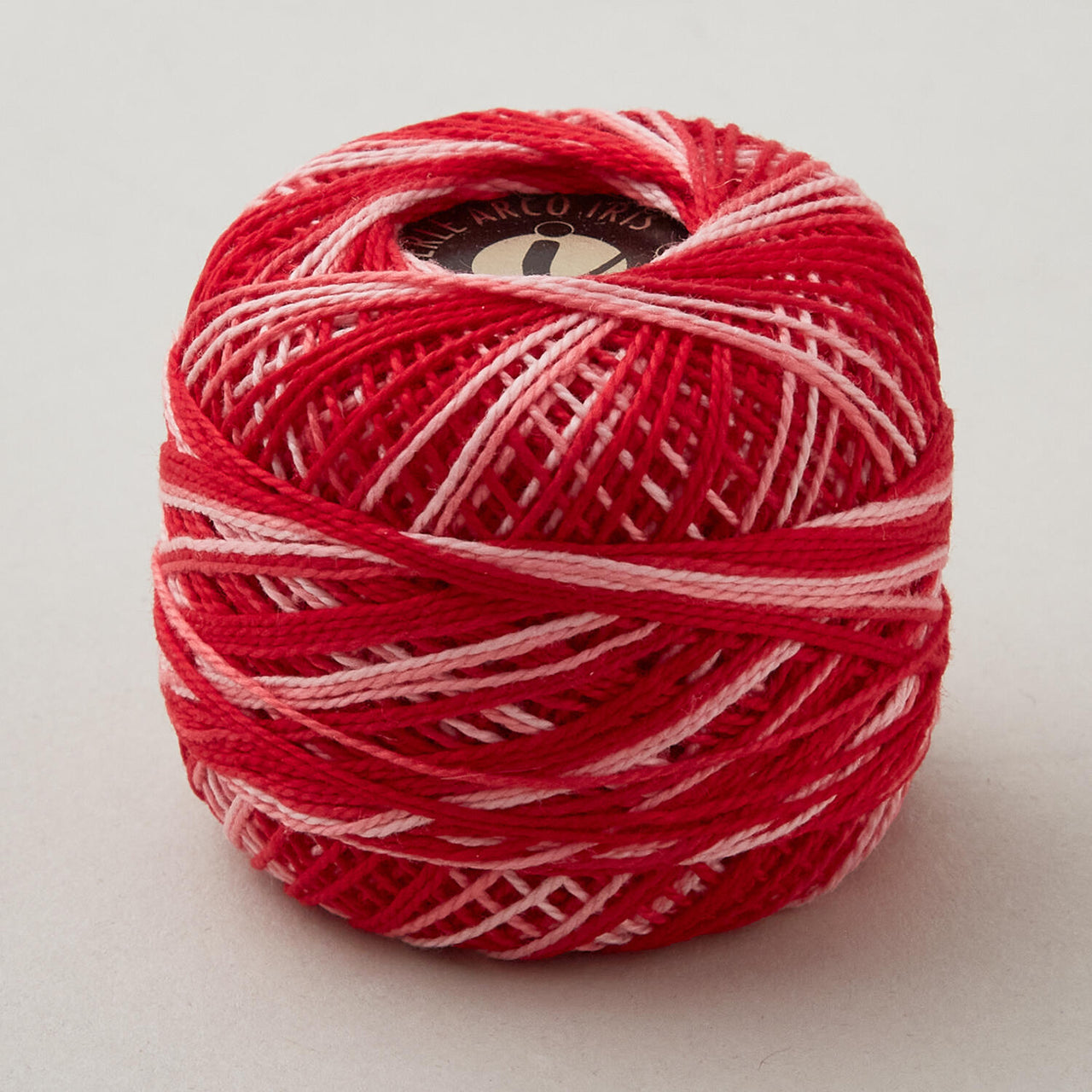 Missouri Star #8 Variegated Perle Cotton 10 Gram Ball - Red (800)