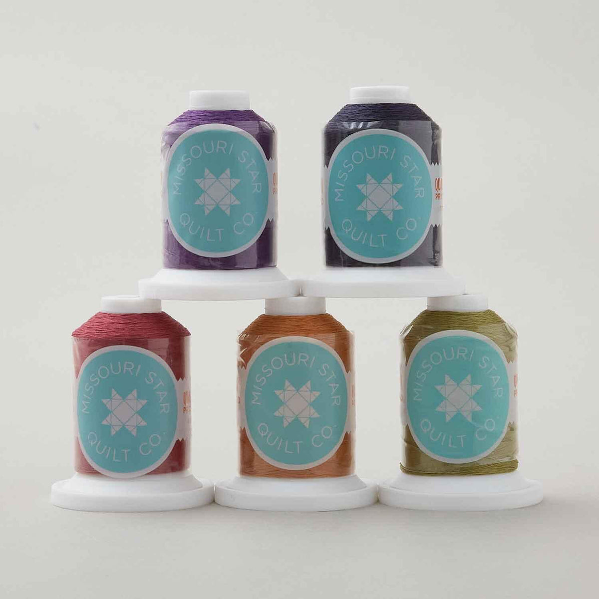 Missouri Star 50WT Cotton Thread 5 Pack Primitive Collection