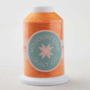 Missouri Star 50 WT Cotton King Spool Thread Orange Zest