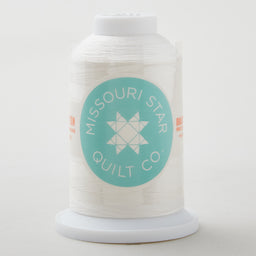Missouri Star 50 WT Cotton King Spool Thread Ivory