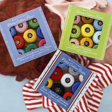 Missouri Star Patriotic Sparkler Perle Cotton Floss Pack