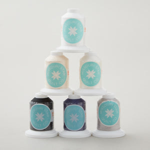 Missouri Star Ultimate Neutrals 50 Wt Cotton Thread 6 Pack