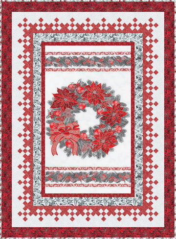 Holiday Bliss - Silver Free Quilt Pattern
