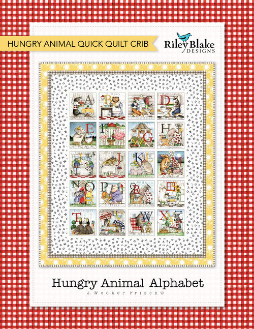 Hungry Animal Quick Crib Quilt