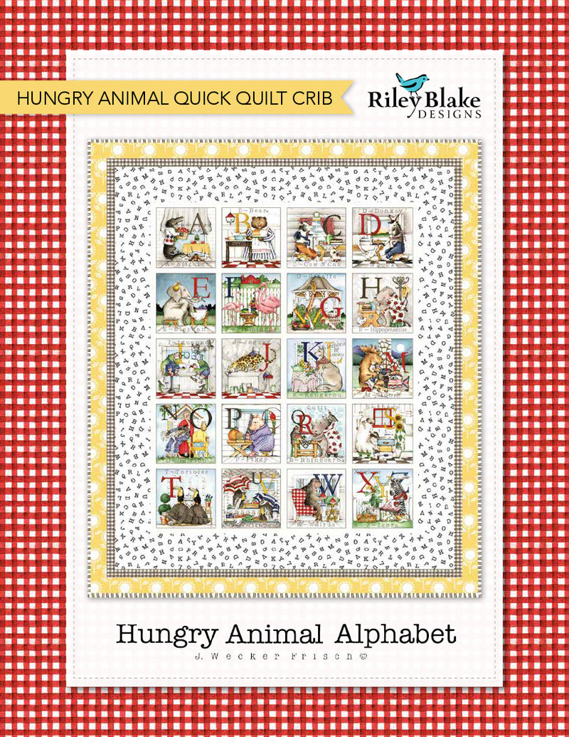 Hungry Animal Quick Crib Quilt