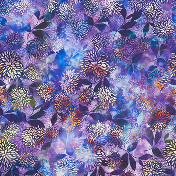 Allure - Mums Purple Yardage