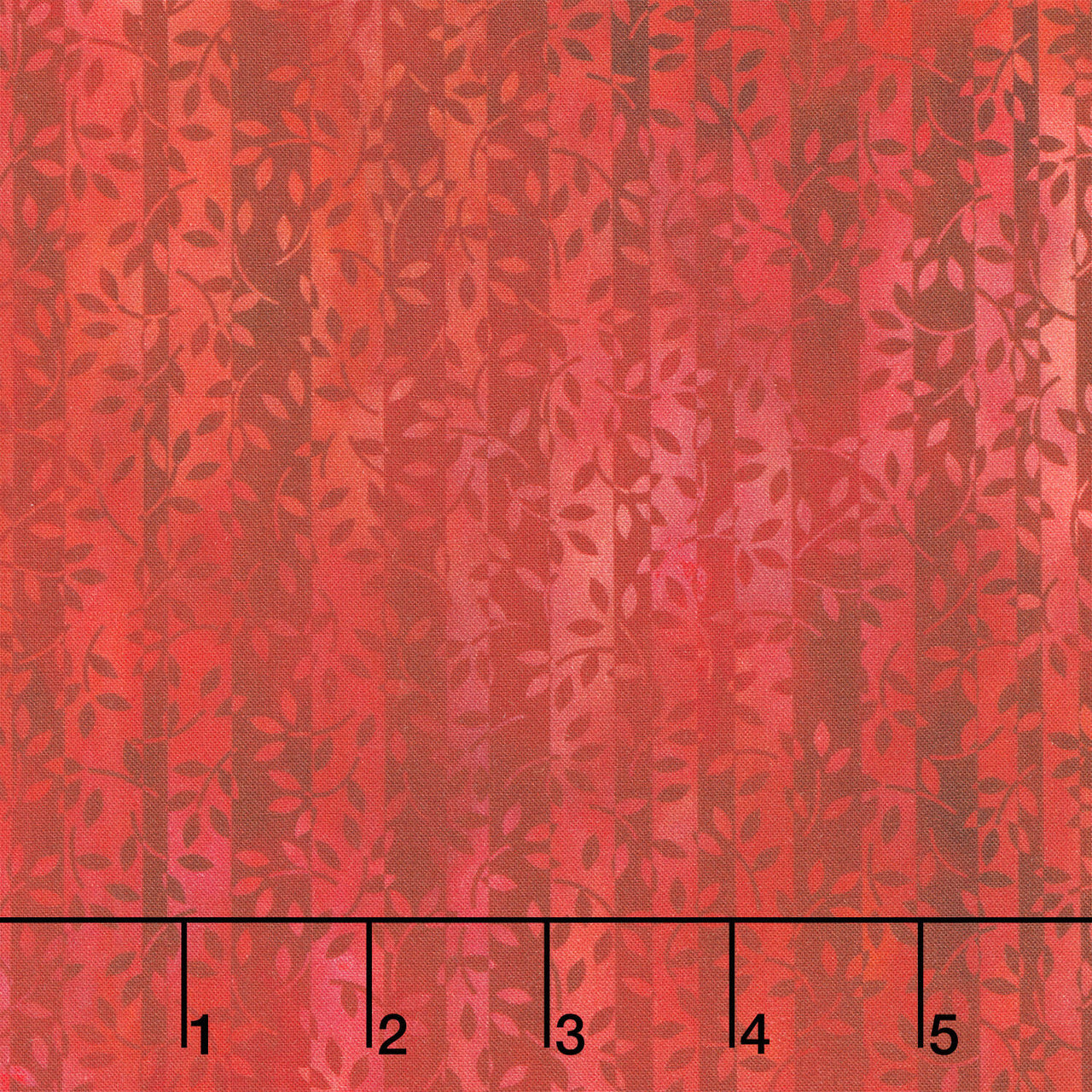 Allure - Stripe Tonal Red Yardage