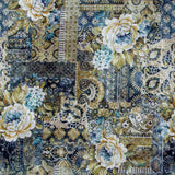 Carpet Bag Romance - Carpet Blue Yardage