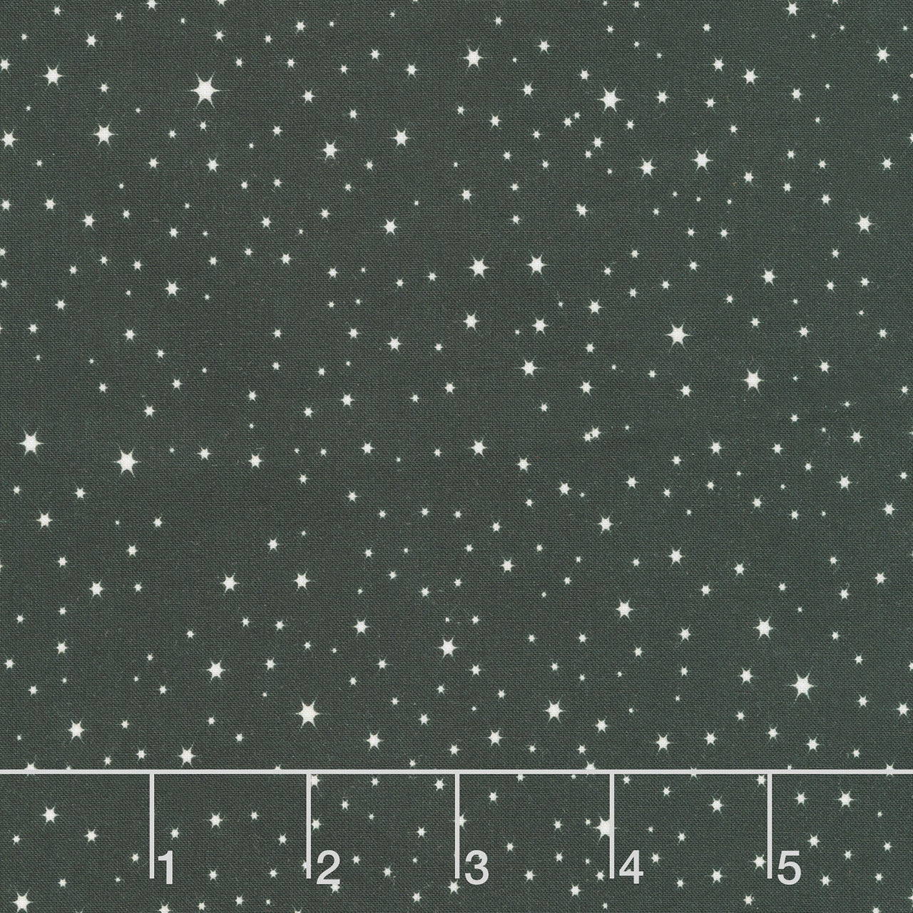 La Luna - Stars Black Yardage