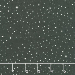 La Luna - Stars Black Yardage