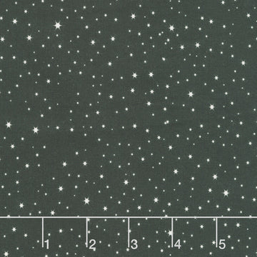 La Luna - Stars Black Yardage
