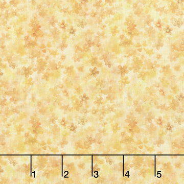 Blooming Day & Night - Petite Yellow Yardage