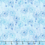 Blooming Day & Night - Dandies Sky Yardage