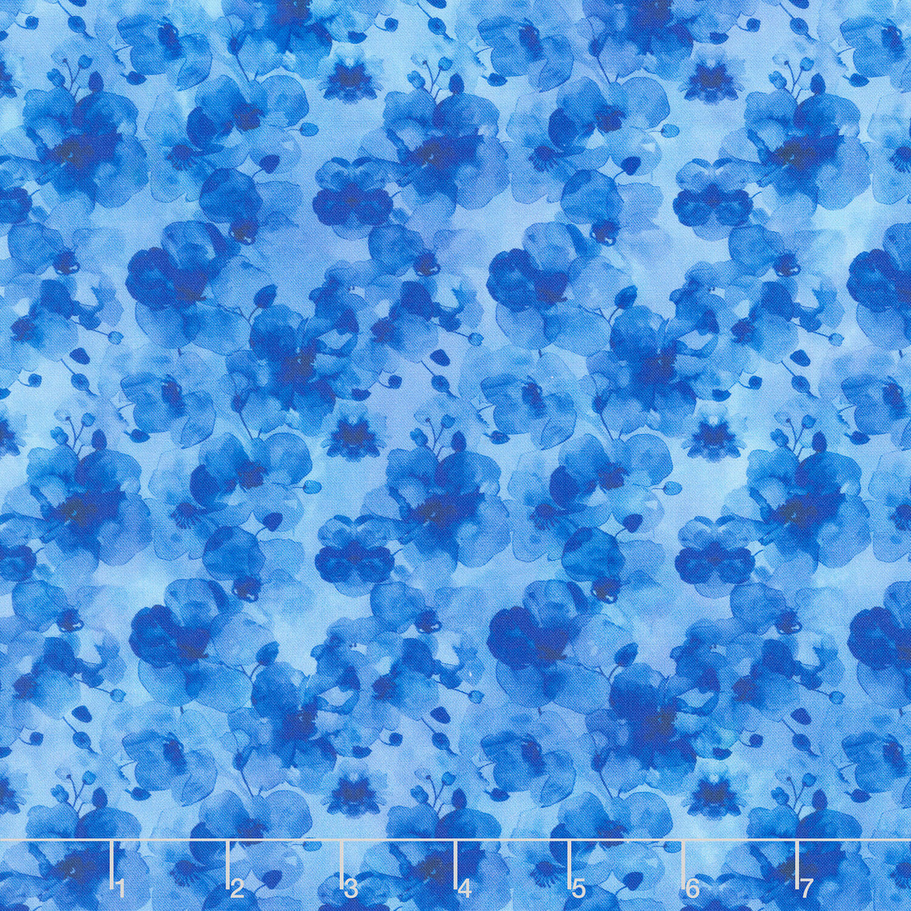 Blooming Day & Night - Blossoms Royal Yardage