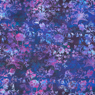 Evanescence - Bouquet Purple Yardage