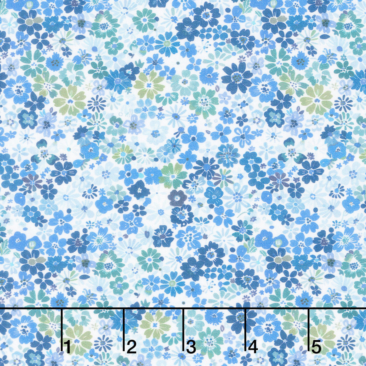 Lovelies - Leah Blue Yardage